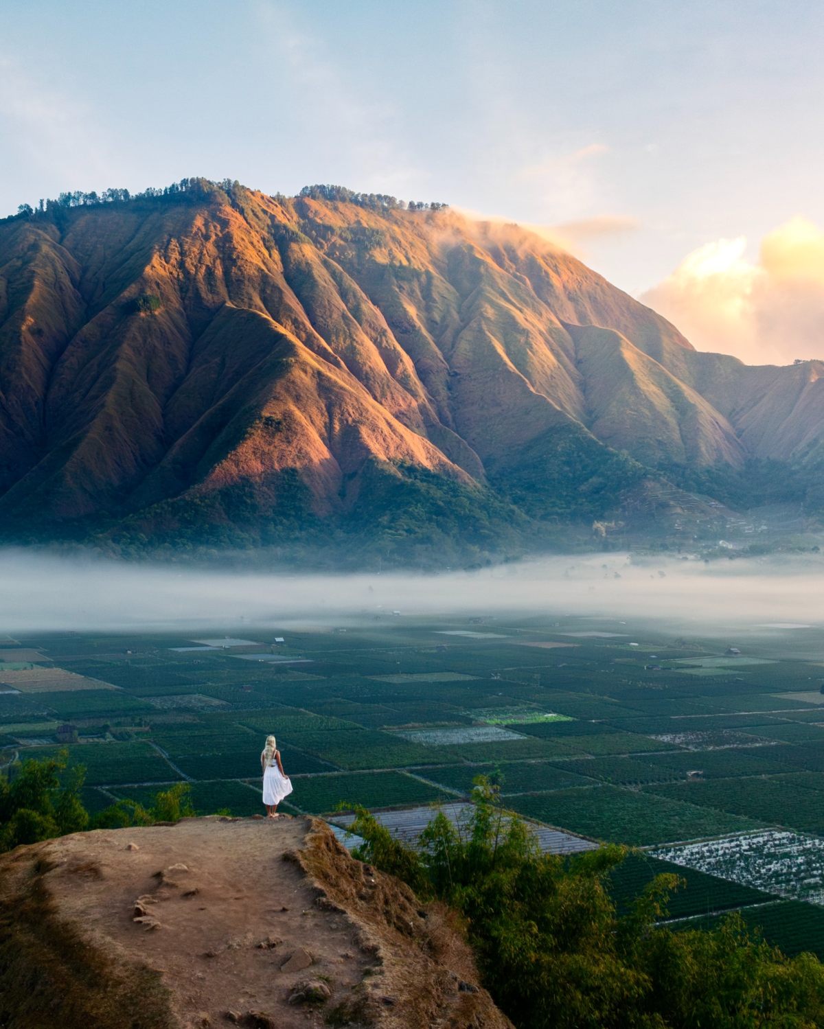 Early morning in Sembalun